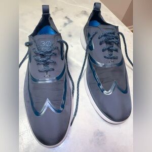 Cole Haan 3.ZEROGRAND Fuse Men's Size 8.5 M Gray Wingtip Oxford Sneakers